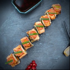 Tataki saumon roll