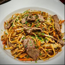 Nouilles sautées au bœuf