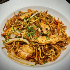 Nouilles sautées au poulet