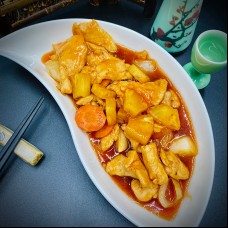 Poulet à l'ananas