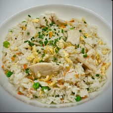 Riz sauté au poulet